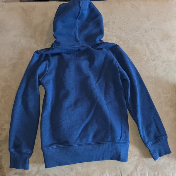 Cotton Hurley Blue Boys Hoodie - Picture 2 of 4